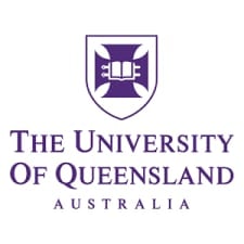 University of Queensland logo featuring purple shield with book symbol and text AUSTRALIA